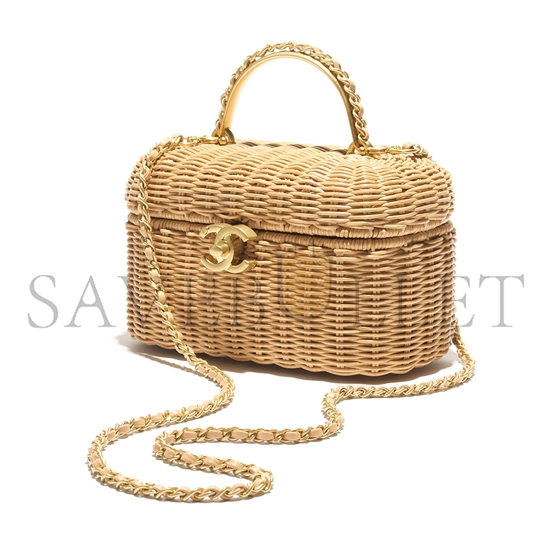 Ch**el master vanity case as5993 (19.5*11.5*11cm)